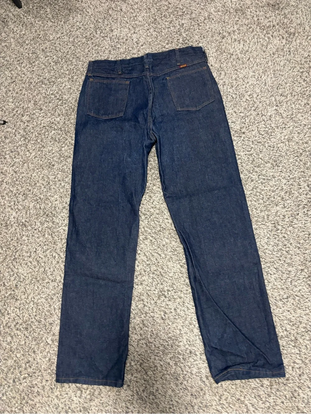 Rustler Men's Dark Blue Jeans 36x32